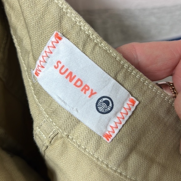 Sundry Tan Tux Stripe Pant Size 27 - Picture 4 of 11